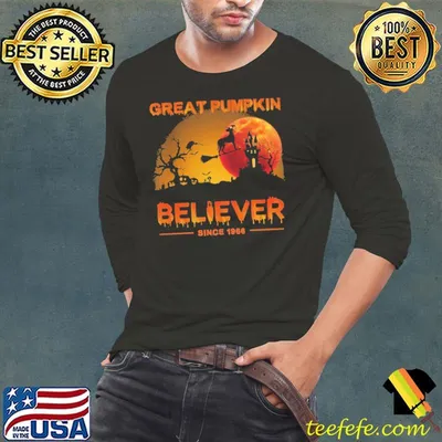 Great Pumpkin Believer Since 1966 Halloween Shirt