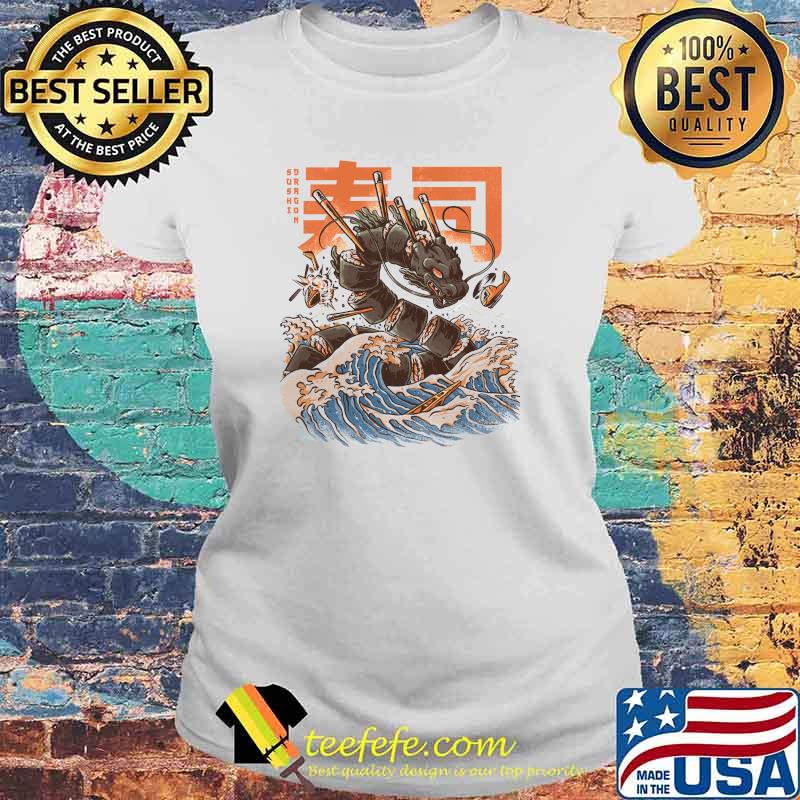 Great Sushi Dragon Classic T-Shirt Laides tee Great Sushi Dragon Classic T-Shirt Laides tee