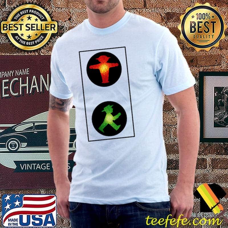 Green and Red traffic light man - Ampelmann - Grün + Rot T-Shirt Unisex Green and Red traffic light man - Ampelmann - Grün + Rot T-Shirt Unisex