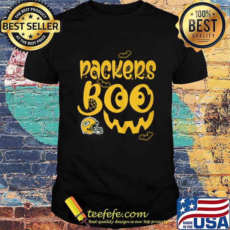 Green Bay Packer boo Halloween Shirt Green Bay Packer boo Halloween Shirt