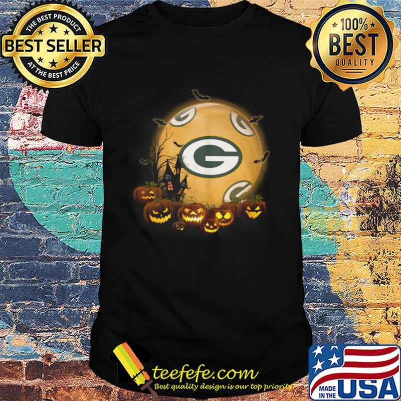 Green Bay Packer Pumpkin Halloween Shirt