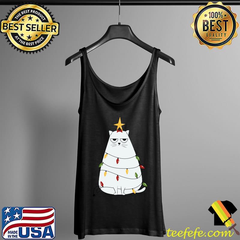 Grumpy Christmas Cat Classic T-Shirt Tank Top Grumpy Christmas Cat Classic T-Shirt Tank Top