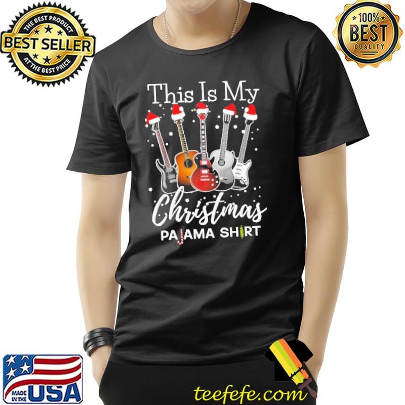 Guitar This Is My Christmas Pajama Shirt Unisex Guitar This Is My Christmas Pajama Shirt Unisex