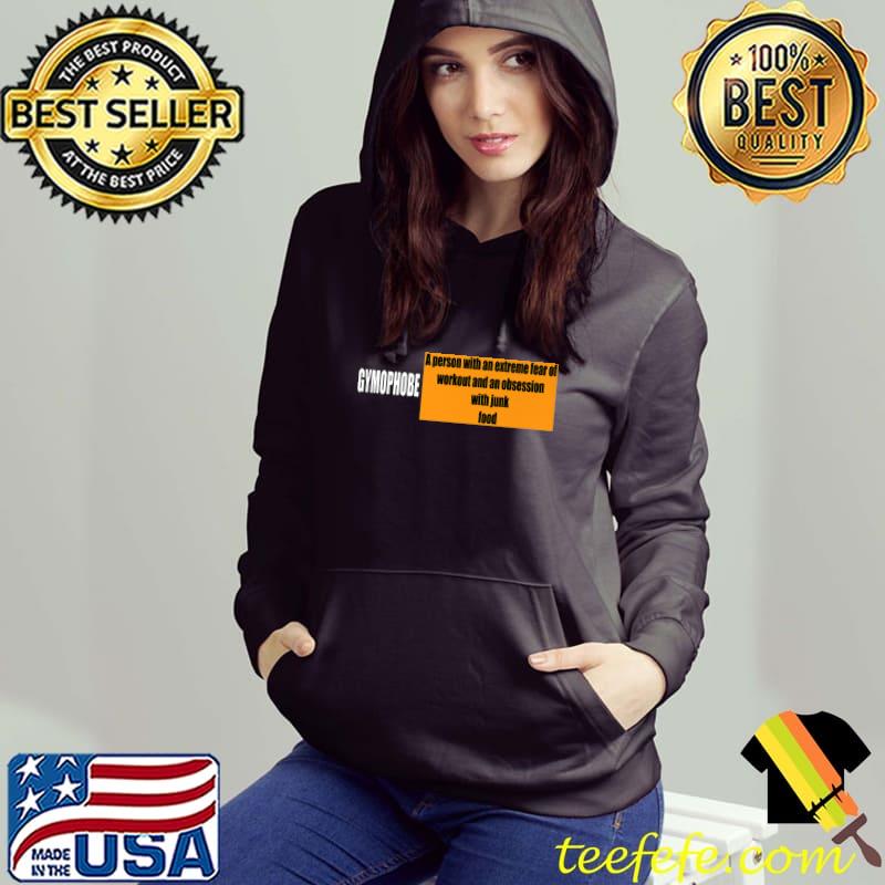 Gymophobe Premium T-Shirt Hoodie Gymophobe Premium T-Shirt Hoodie
