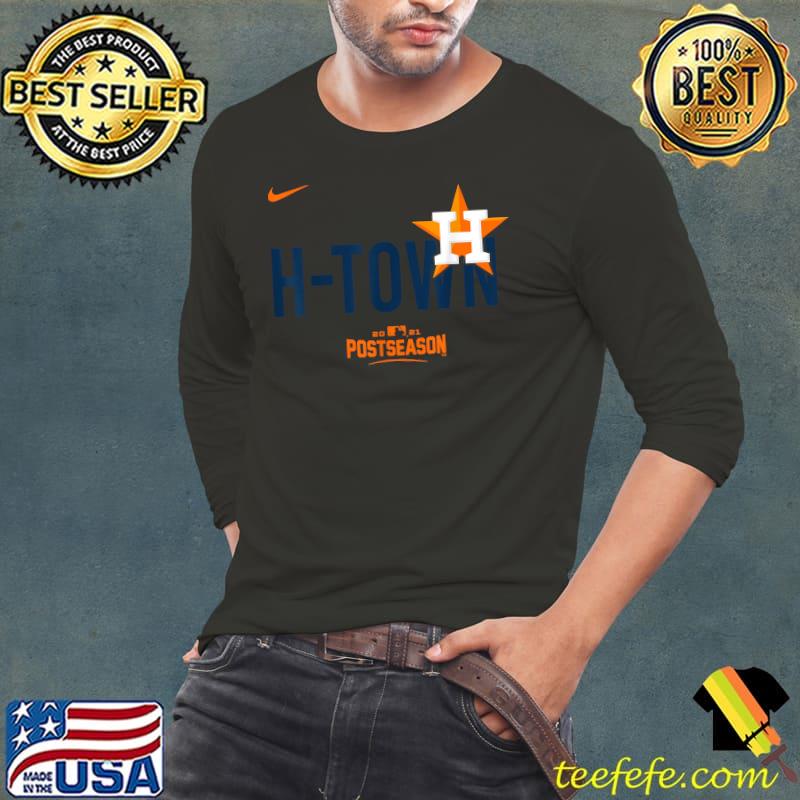 H Town Astros 2021 Postseason T-Shirt Long Sleeve Tee H Town Astros 2021 Postseason T-Shirt Long Sleeve Tee