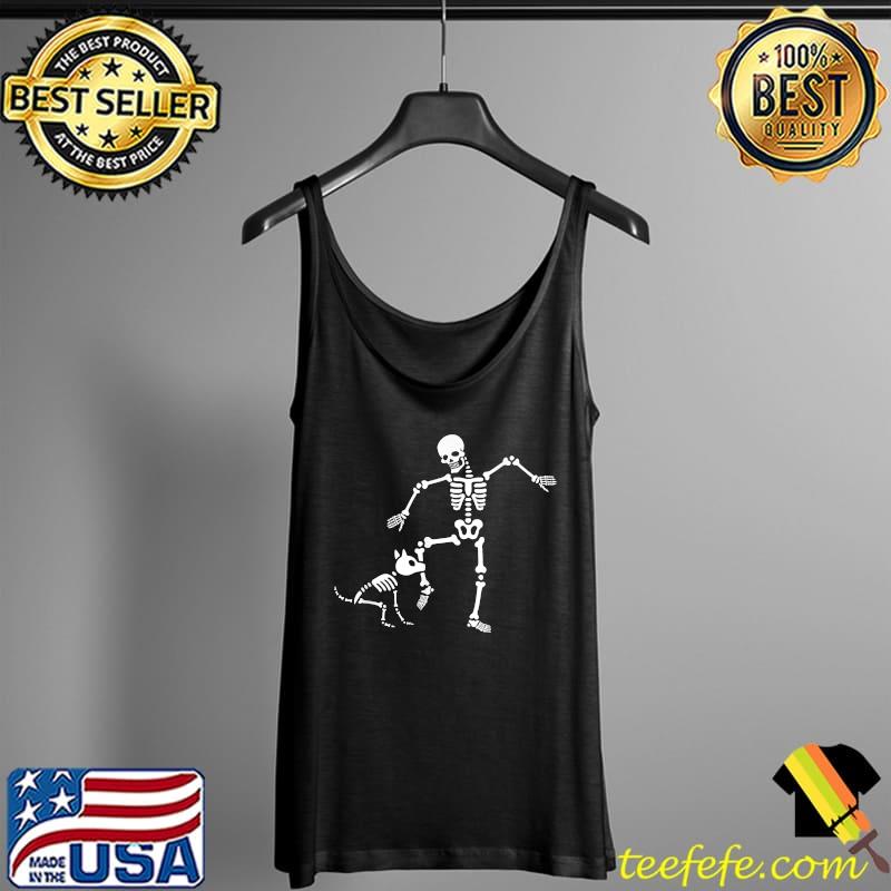 Halloween Bones Skeleton Dog Trick Or Treat Puppy Lover T-Shirt Tank Top Halloween Bones Skeleton Dog Trick Or Treat Puppy Lover T-Shirt Tank Top