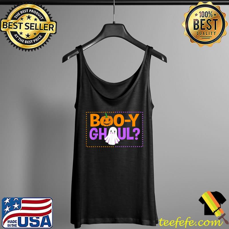 Halloween Booy Or Ghoul Gender Reveal T-Shirt Tank Top Halloween Booy Or Ghoul Gender Reveal T-Shirt Tank Top