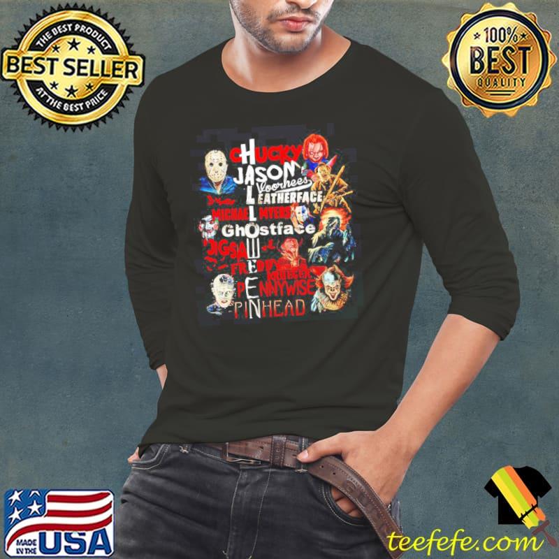 Halloween Chucky Jason Voorhees Leatherface Michael Myers Shirt