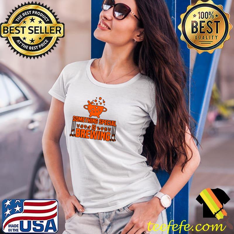 Halloween costume Something Special is Brewing Pregnant Pumpkin T-Shirt Ladies Tee Halloween costume Something Special is Brewing Pregnant Pumpkin T-Shirt Ladies Tee