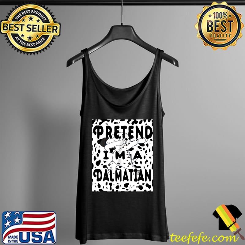 Halloween Dabbing Dalmatian Costume Pretend I'm A Dalmatian T-Shirt Tank Top Halloween Dabbing Dalmatian Costume Pretend I'm A Dalmatian T-Shirt Tank Top