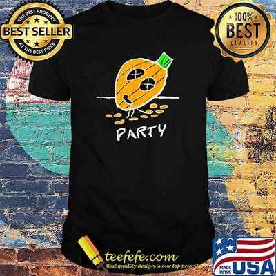 Halloween Drinking Party Puking seeds Pumpkin men woman T-Shirt