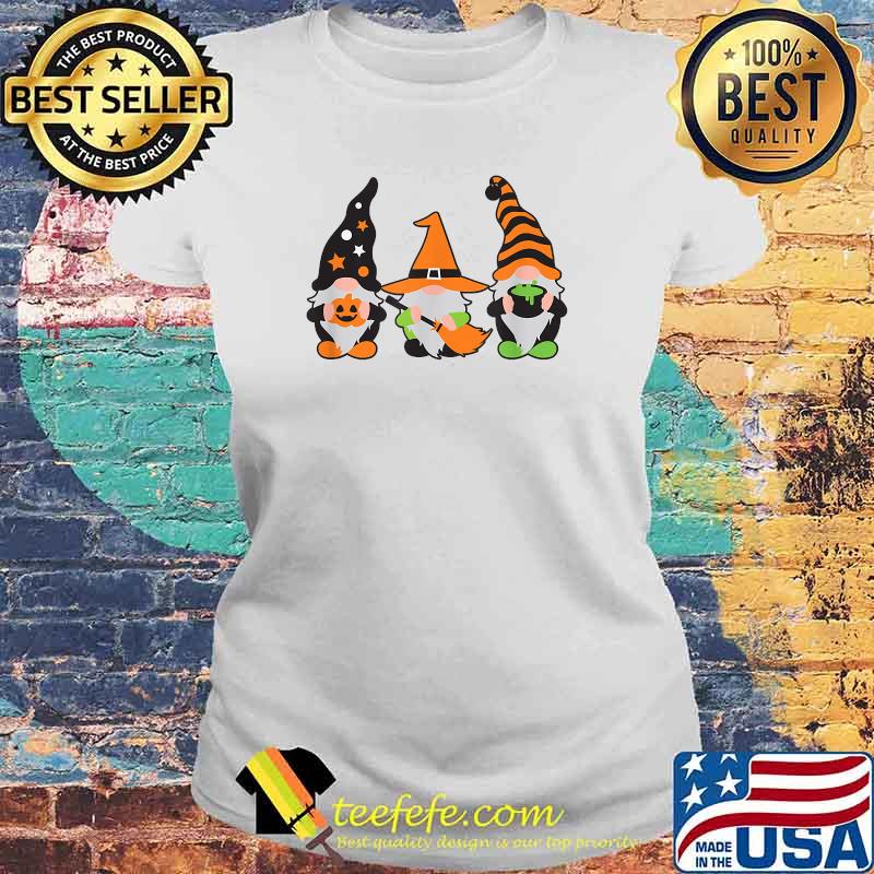 Halloween Gnomes T-Shirt Laides tee Halloween Gnomes T-Shirt Laides tee
