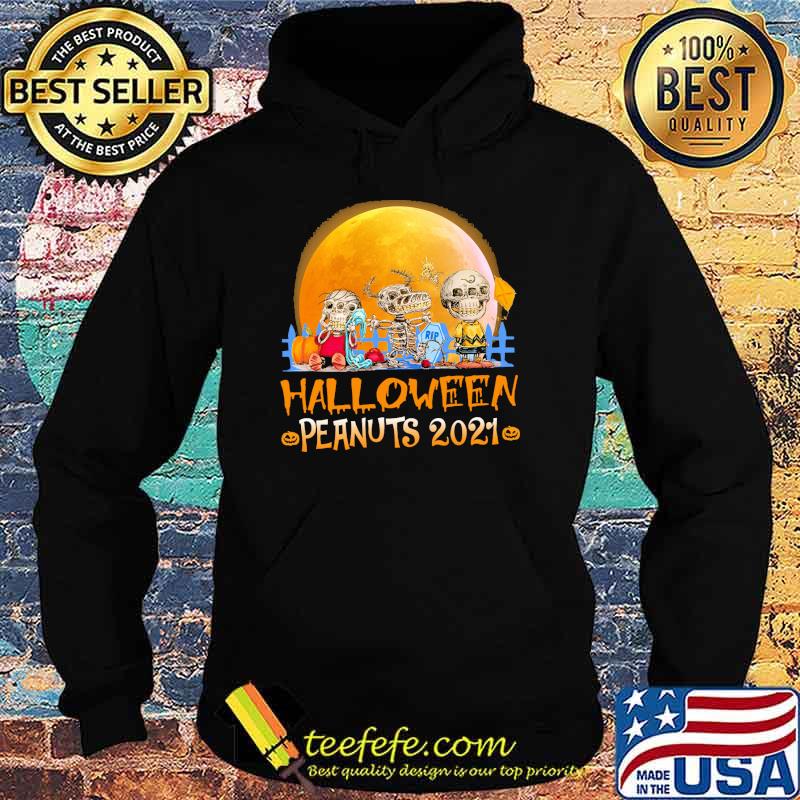 Halloween peanuts 2021 skeleton charlie snoopy blood moon s Hoodie Halloween peanuts 2021 skeleton charlie snoopy blood moon s Hoodie
