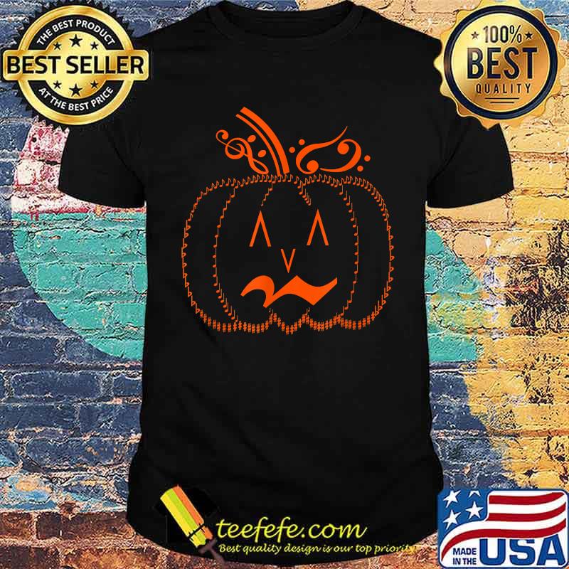 Halloween, Pumpkin, music teacher, Halloween costume, notes T-Shirt Halloween, Pumpkin, music teacher, Halloween costume, notes T-Shirt