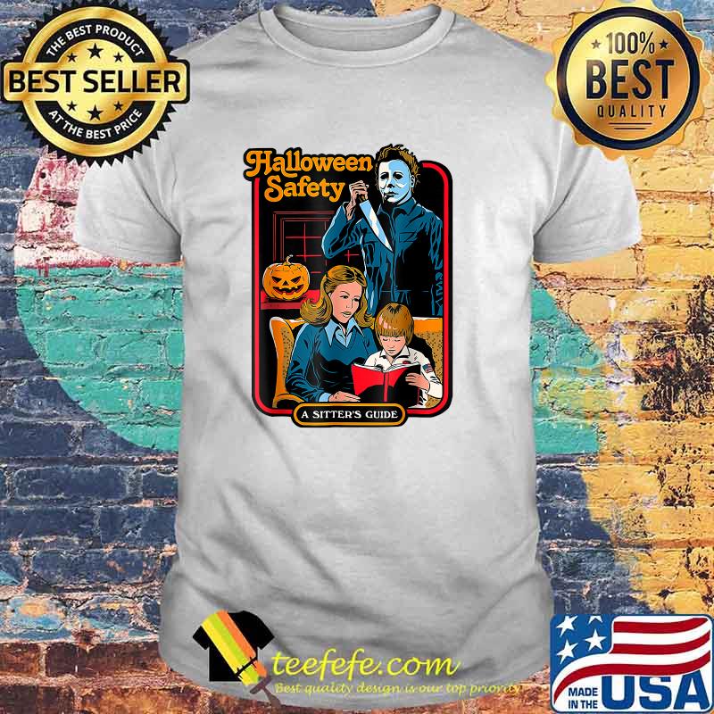 Halloween Safety Family Guide Vintage Creepy Parody T-Shirt
