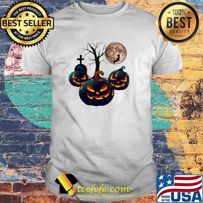 Halloween Scary Fun Pumpkin Face Costume T-Shirt