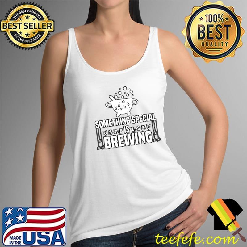 Halloween Something Special is Brewing Pregnant Pumpkin T-Shirt Tank Top Halloween Something Special is Brewing Pregnant Pumpkin T-Shirt Tank Top