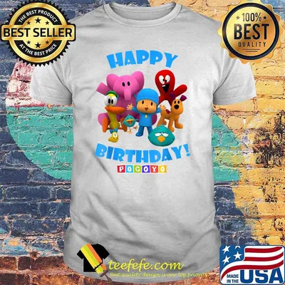Happy Birthday Boy-Girl-Pocoyo! T-Shirts