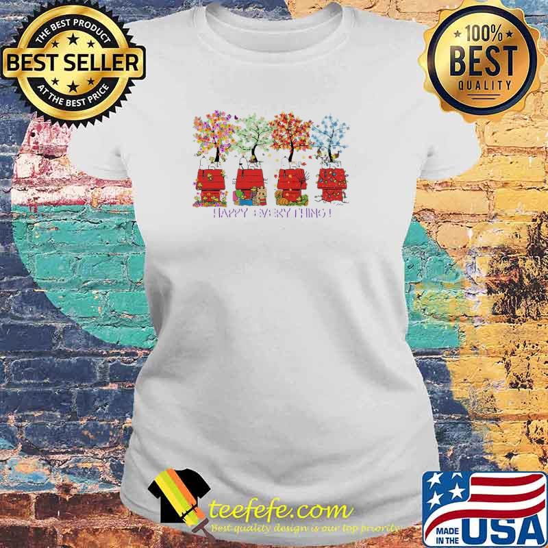 Happy Everything Snoopy Spring Shirt Laides tee Happy Everything Snoopy Spring Shirt Laides tee