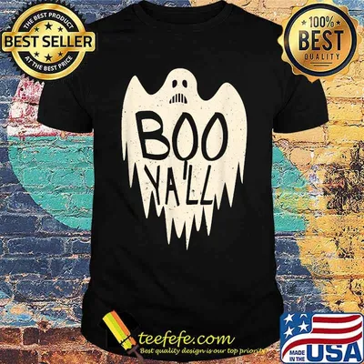 Happy Halloween Boo Yall Cute Vintage Ghost Costume Party T-Shirt