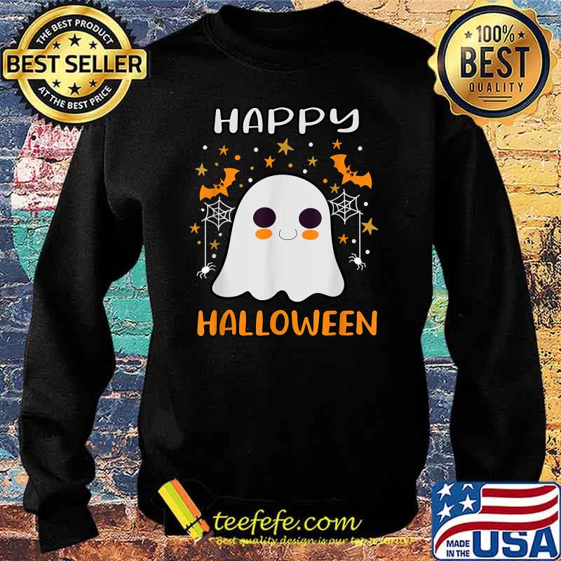Happy Halloween Funny Halloween Ghost Cute for Women T-Shirt Sweater Happy Halloween Funny Halloween Ghost Cute for Women T-Shirt Sweater