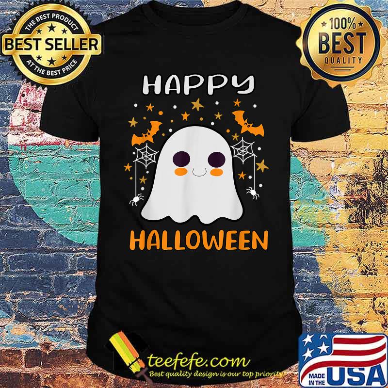 Happy Halloween Funny Halloween Ghost Cute for Women T-Shirt Happy Halloween Funny Halloween Ghost Cute for Women T-Shirt