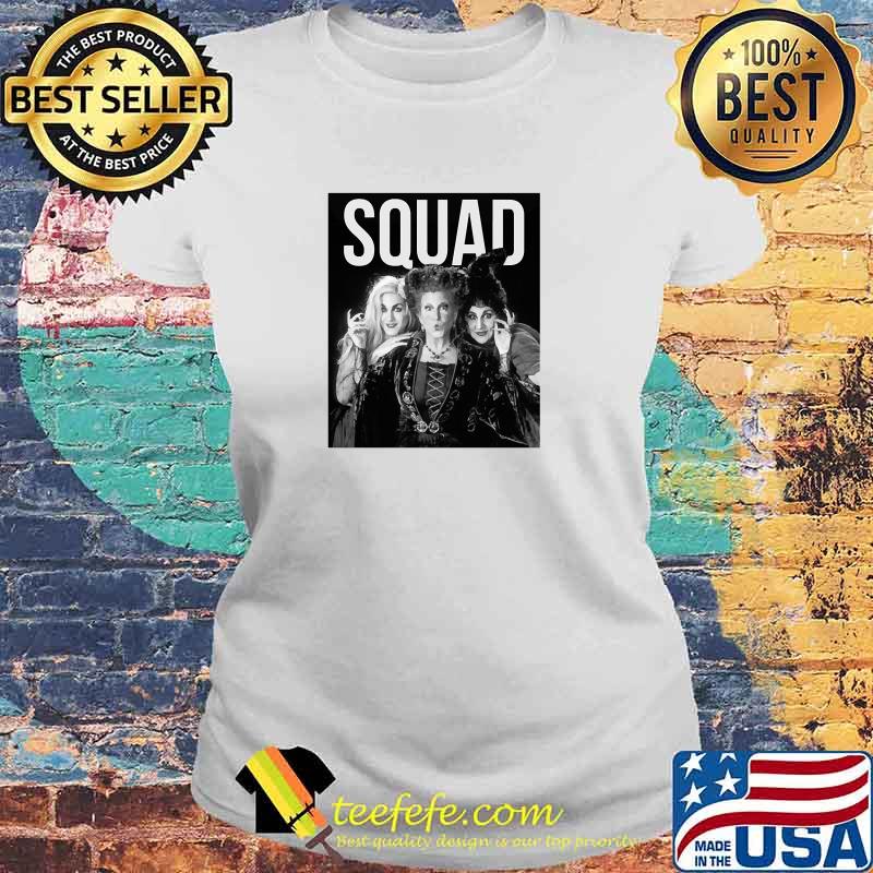 Happy Halloween Hocus pocus squad T-Shirt Laides tee Happy Halloween Hocus pocus squad T-Shirt Laides tee