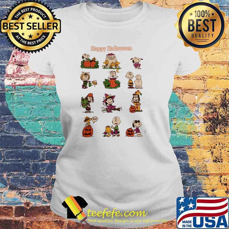 Happy Halloween Snoopy Shirt Laides tee Happy Halloween Snoopy Shirt Laides tee