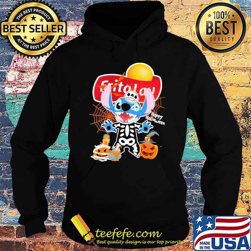 Happy halloween stitch with Frito lay logo s Hoodie Happy halloween stitch with Frito lay logo s Hoodie