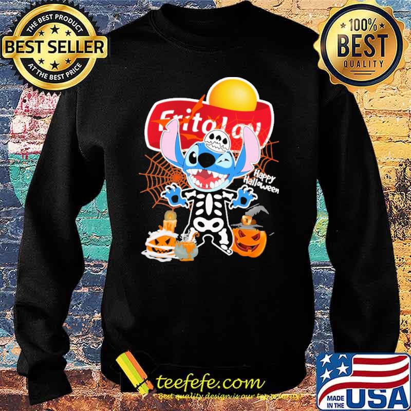 Happy halloween stitch with Frito lay logo s Sweater Happy halloween stitch with Frito lay logo s Sweater