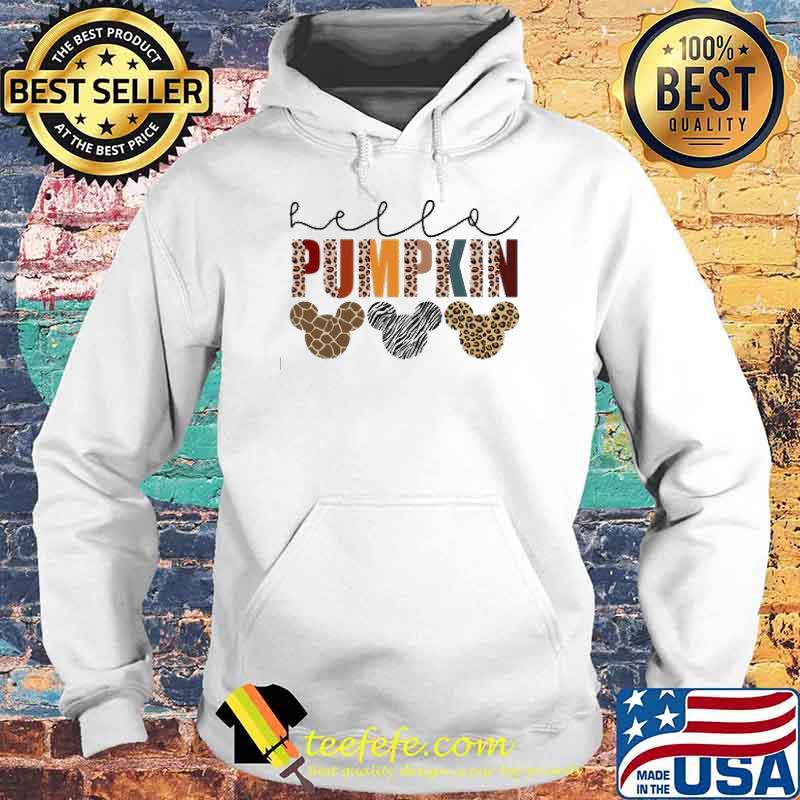 Hello Pumpkin Mickey Mouse Shirt Hoodie Hello Pumpkin Mickey Mouse Shirt Hoodie