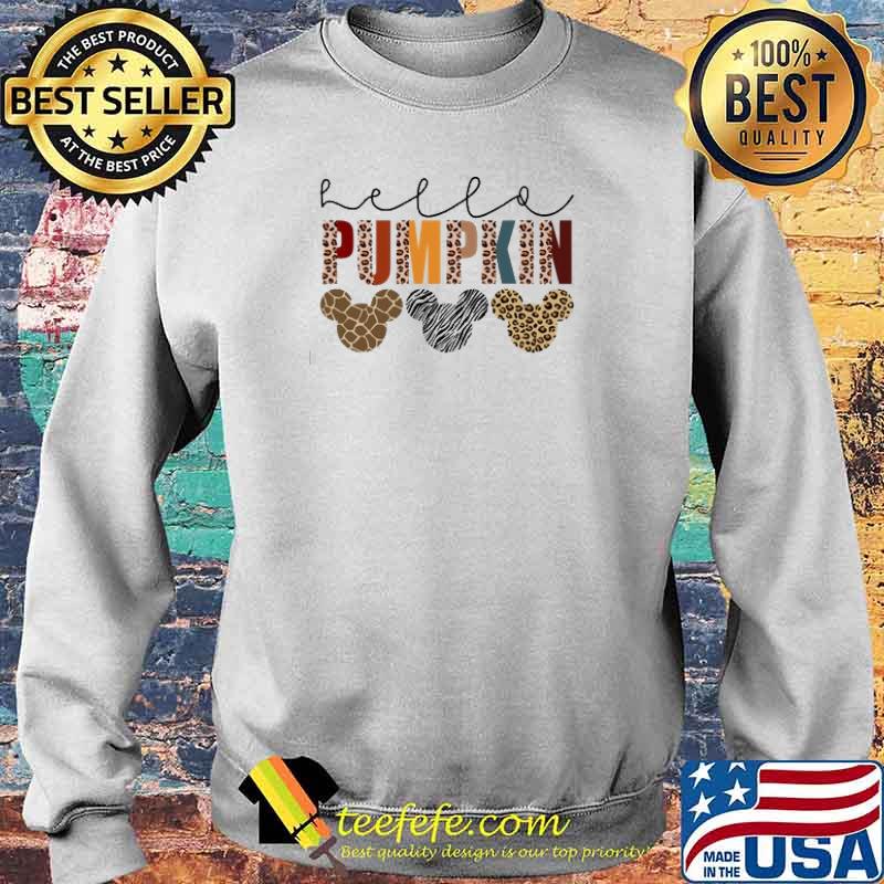 Hello Pumpkin Mickey Mouse Shirt Sweater Hello Pumpkin Mickey Mouse Shirt Sweater