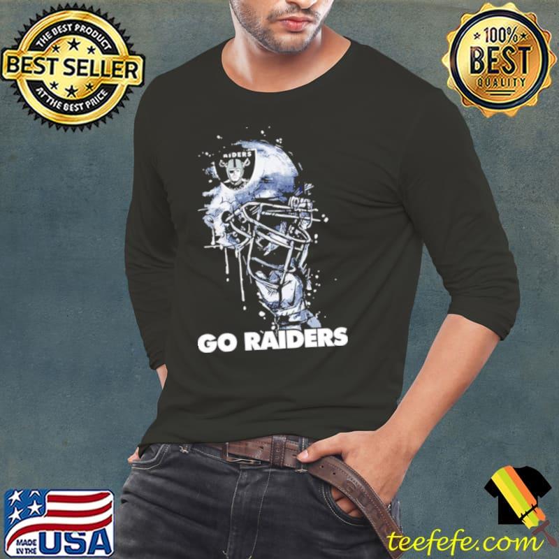 Helmet go Raiders Football s Long Sleeve Tee Helmet go Raiders Football s Long Sleeve Tee