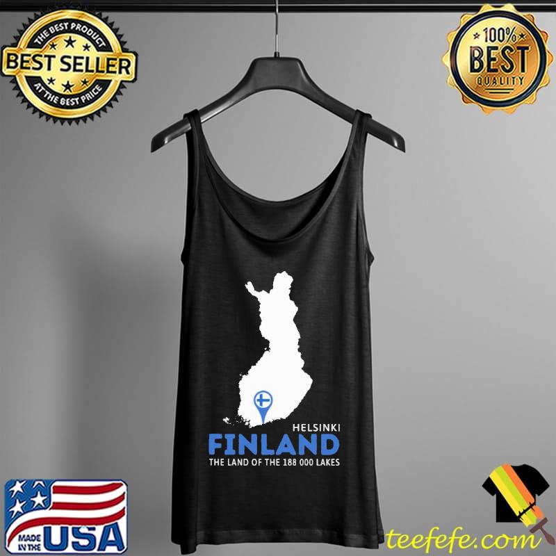 Helsinki finland the land of the 188000 lakes s Tank Top Helsinki finland the land of the 188000 lakes s Tank Top