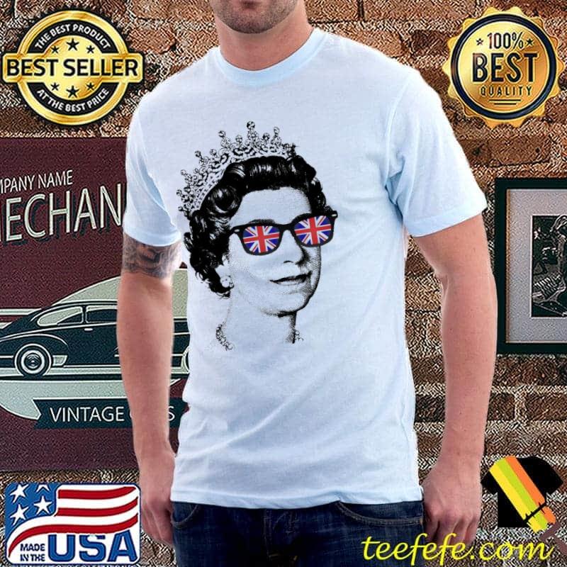 Her Majesty The Queen Elizabeth II America Flag Shirt Her Majesty The Queen Elizabeth II America Flag Shirt