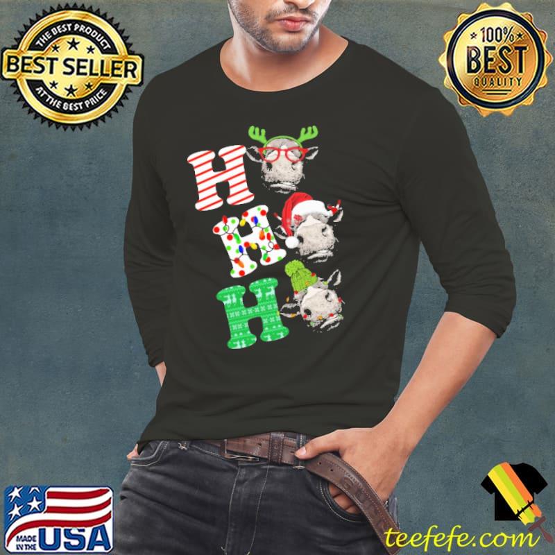 Ho Ho Ho Heifer Christmas Shirt