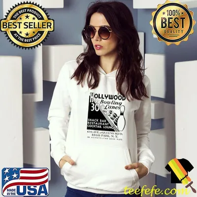 Hollywood Bowling Lanes Snack Bar Restaurant Shirt