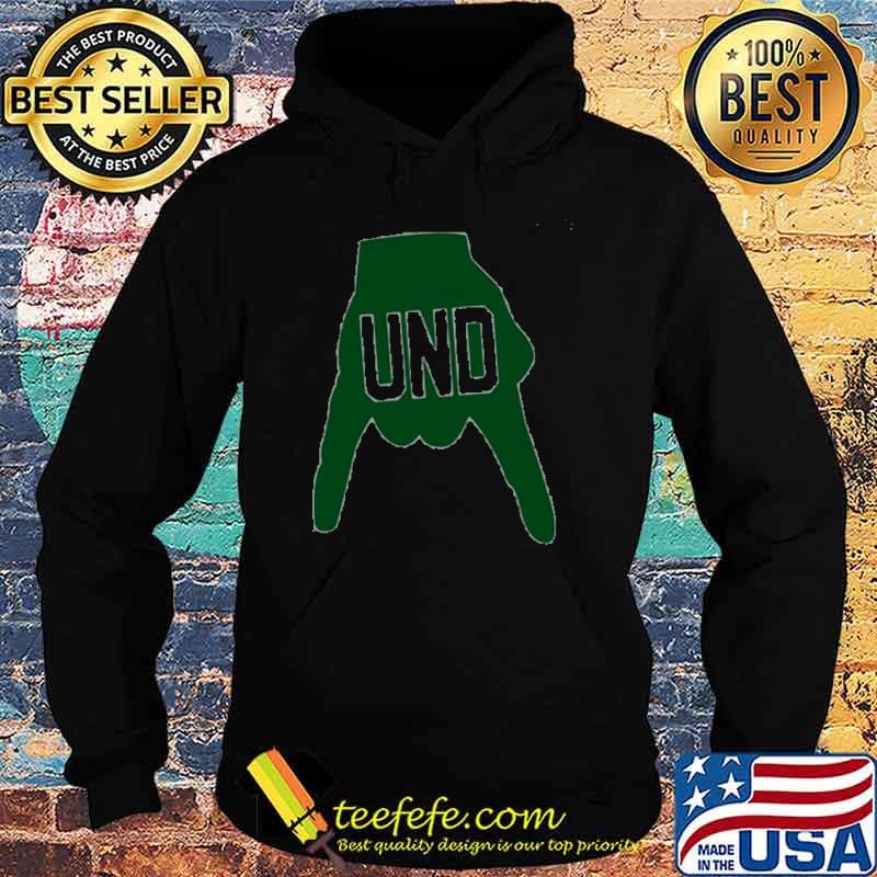 Horns Down UND Nation Shirt Hoodie Horns Down UND Nation Shirt Hoodie