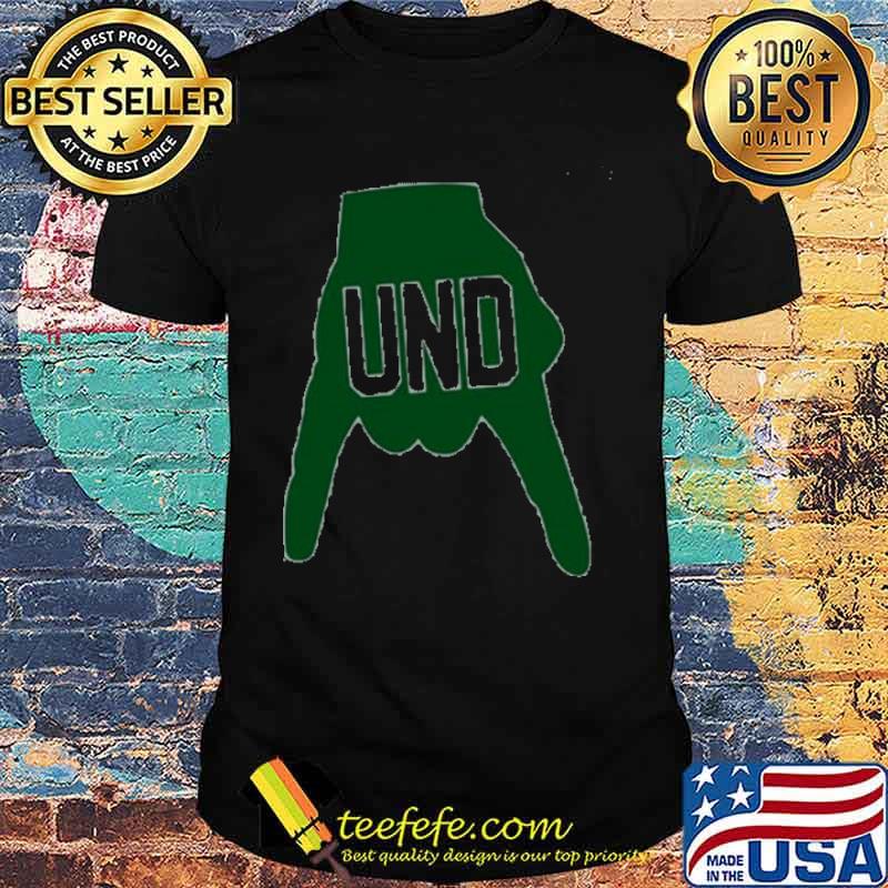 Horns Down UND Nation Shirt Horns Down UND Nation Shirt