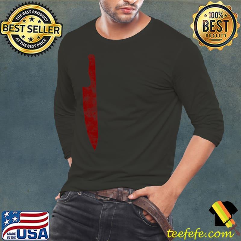 Horror Fan killer knife halloween T-Shirt Long Sleeve Tee Horror Fan killer knife halloween T-Shirt Long Sleeve Tee