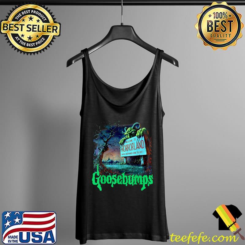 Horror Goosebumps Horrorland T-Shirt Tank Top Horror Goosebumps Horrorland T-Shirt Tank Top
