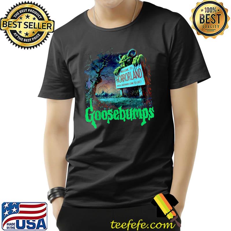 Horror Goosebumps Horrorland T-Shirt Unisex Horror Goosebumps Horrorland T-Shirt Unisex