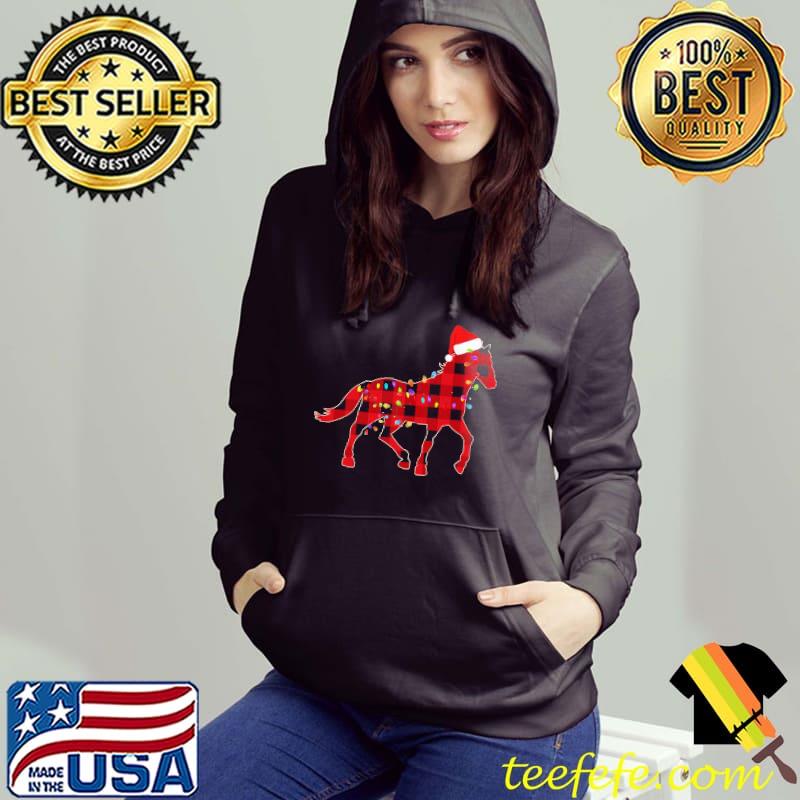 Horse Christmas Shirt Hoodie Horse Christmas Shirt Hoodie