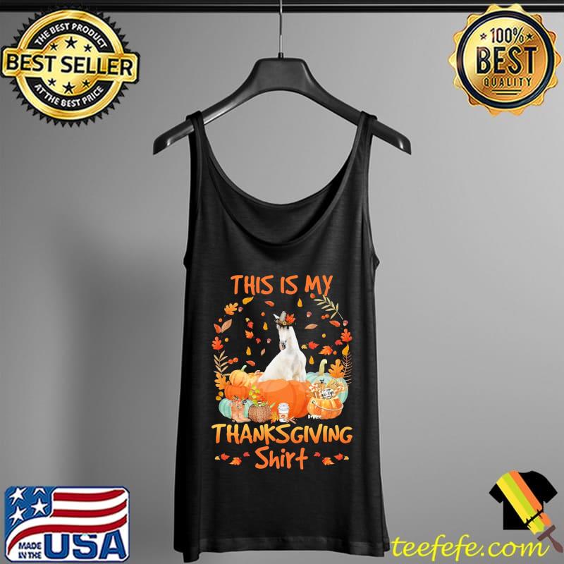 Horse Pumpkins This Is My Thanksgiving Shirt Tank Top Horse Pumpkins This Is My Thanksgiving Shirt Tank Top