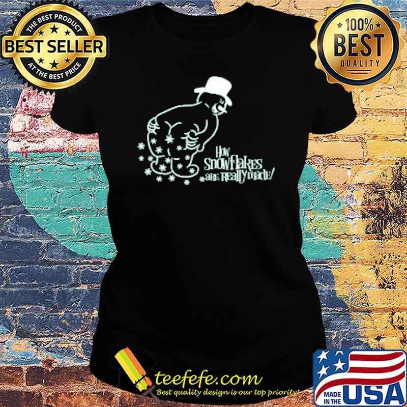 How Snow Flakes Are Really Made Shirt Ladies tee How Snow Flakes Are Really Made Shirt Ladies tee