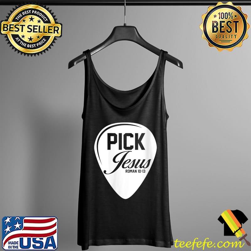 Humorous Catholic Church Pastor Guitars Priesthood Pick T-Shirt Tank Top Humorous Catholic Church Pastor Guitars Priesthood Pick T-Shirt Tank Top