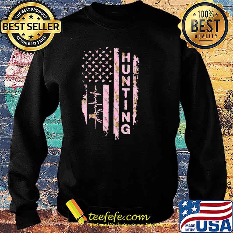 Hunting America Flag Shirt Sweater Hunting America Flag Shirt Sweater