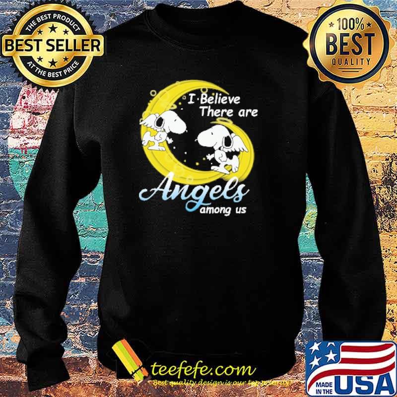 I believe there are angels among us snoopy moon s Sweater I believe there are angels among us snoopy moon s Sweater