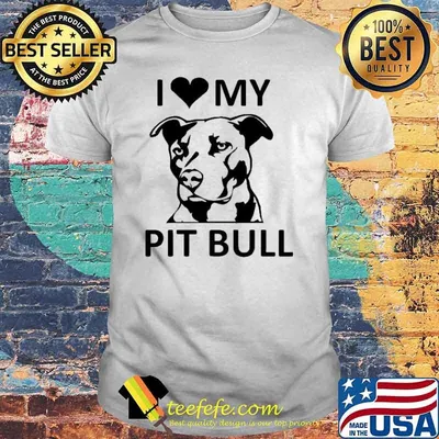 I heart My Pitbull Shirt