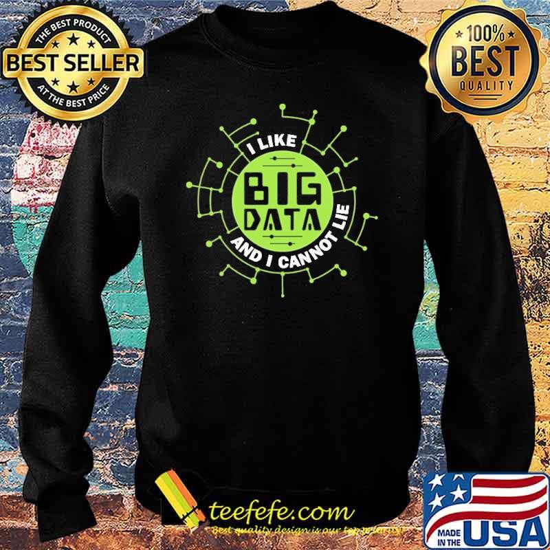 I Like Big Data And I Cannot Lie Shirt Sweater I Like Big Data And I Cannot Lie Shirt Sweater